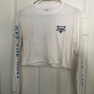 Vans Long Sleeve Cropped Shirt